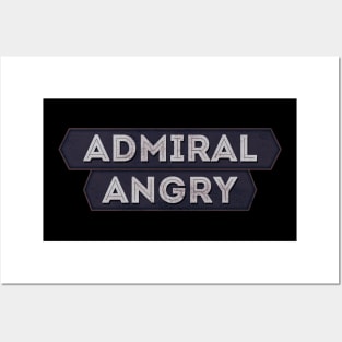 Admiral Angry Posters and Art